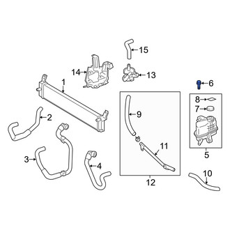 Lexus OE - Bumper Cover Reinforcement Beam Bolt