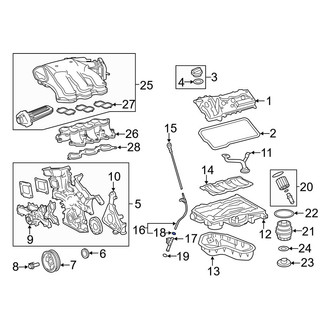 Lexus OE - Engine Oil Dipstick Tube O-Ring
