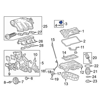 Lexus OE - Engine Oil Filler Cap