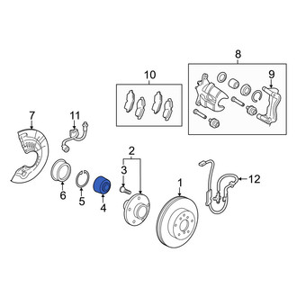 Lexus OE - Front Wheel Bearing