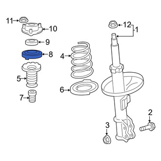 Lexus OE - Front Upper Coil Spring Insulator