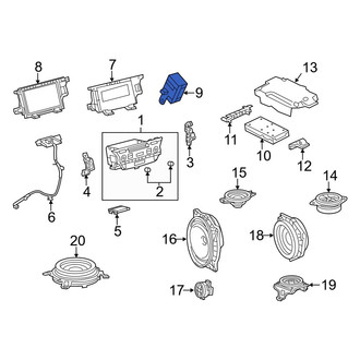 Lexus OE - Front Radio Capacitor