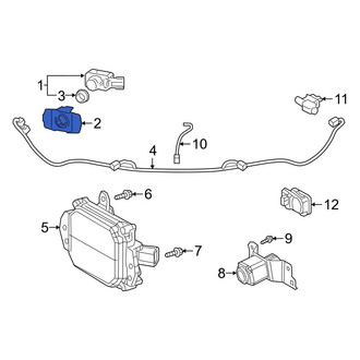 Lexus OE - Inner Parking Aid Sensor Bracket