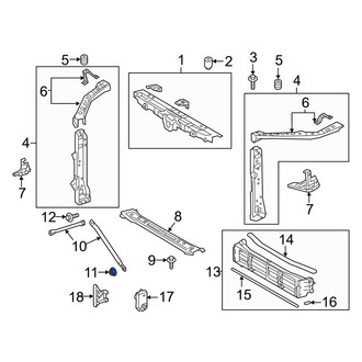 Lexus OE - Starter Heat Shield Nut