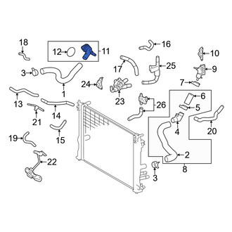 Lexus OE - Engine Coolant Thermostat Kit