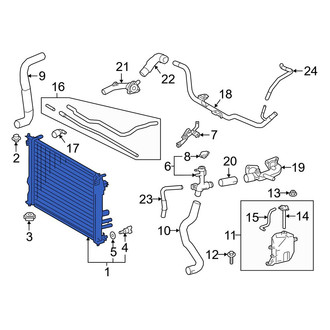 Lexus OE - Radiator