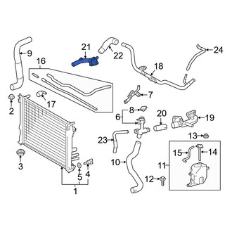 Lexus OE - Engine Coolant Thermostat Kit