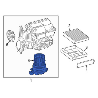 Lexus OE - HVAC Blower Motor Assembly