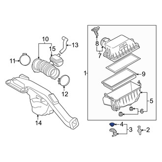 Lexus OE - Air Filter Housing Grommet