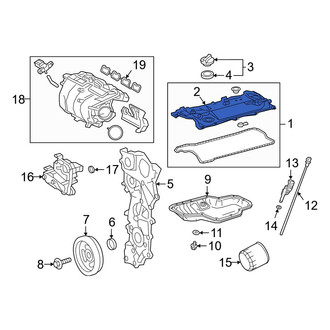 Lexus OE - Engine Valve Cover Gasket
