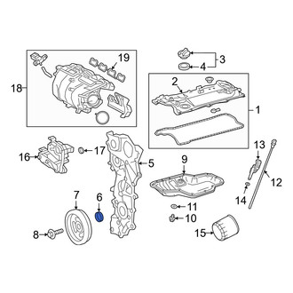 Lexus OE - Front Engine Crankshaft Seal
