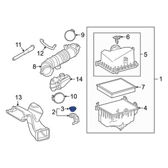 Lexus OE - Air Filter Housing Grommet