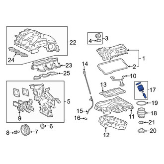 Lexus OE - Engine Oil Filter Element