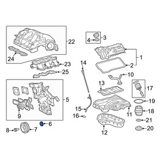 Lexus OE - Rear Engine Crankshaft Seal