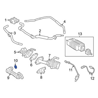 Lexus OE - Exhaust Gas Recirculation (EGR) Tube Gasket