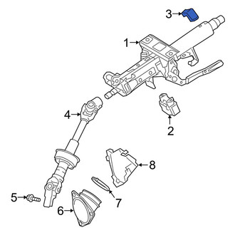 Lexus OE - Steering Column Lock Clamp