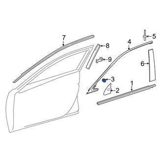 Lexus OE - Parking Aid Control Module Nut