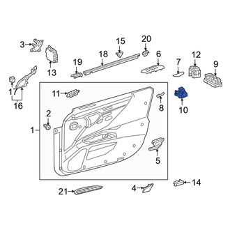 Lexus OE - Right Door Lock Switch