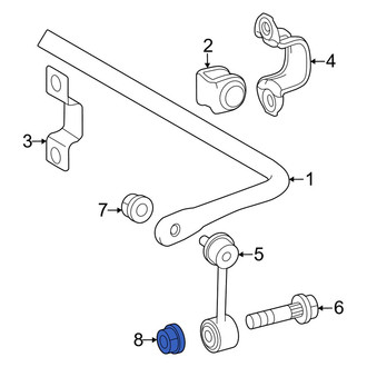 Lexus OE - Rack and Pinion Nut