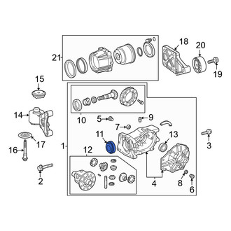 Lexus OE - Rear Differential Carrier Bearing