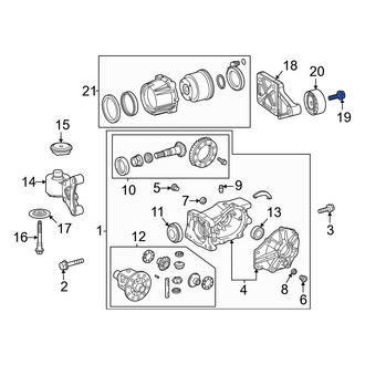Lexus OE - Differential Mount Bolt