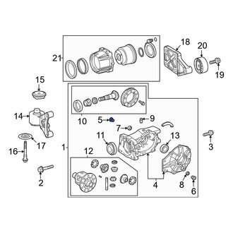 Lexus OE - Rear Differential Housing Fill Plug