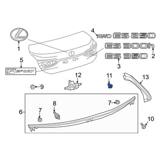 Lexus OE - Tail Light Grommet