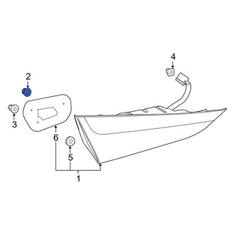 Lexus OE - Tail Light Nut