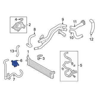 Lexus OE - Drive Motor Inverter Cooler Water Pump
