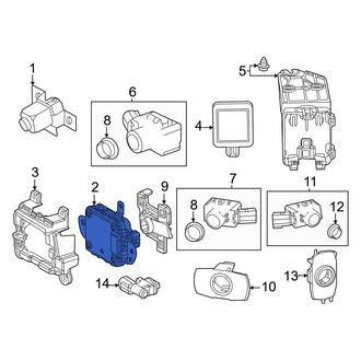 Lexus OE - Front Cruise Control Distance Sensor