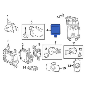 Lexus OE - Front Collision Warning Sensor
