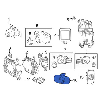 Lexus OE - Front Parking Aid Sensor Housing