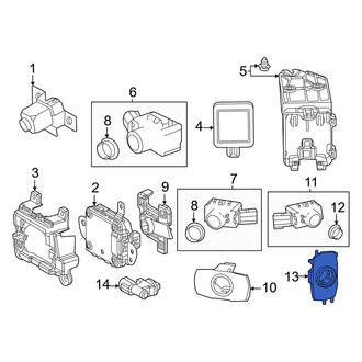 Lexus OE - Front Parking Aid Sensor Housing