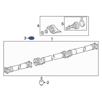 Lexus OE - Drive Shaft Washer