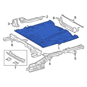 Lexus OE - Rear Floor Pan