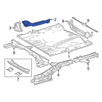 Lexus OE - Rear Right Floor Extension