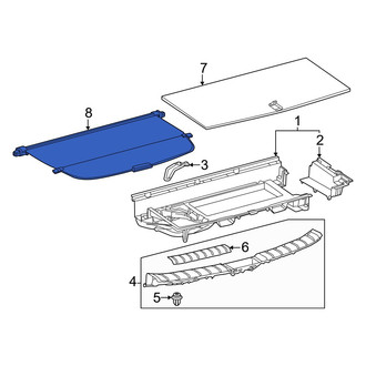 Lexus OE - Rear Cargo Cover