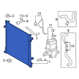 Lexus OE - Radiator