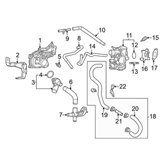 Lexus OE - Cooling - Hoses & Pipes (F Sport Performance Luxury / F Sport Performance Premium)