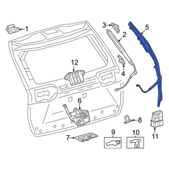Lexus OE - Rear Left Liftgate Object Sensor