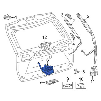 Lexus OE - Rear Liftgate Latch