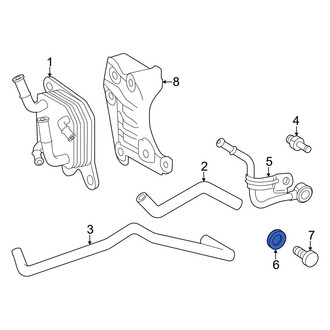 Lexus OE - Automatic Transmission Oil Cooler Hose Seal