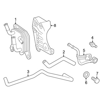Lexus OE - Cooling - Trans Oil Cooler