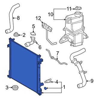 Lexus OE - Radiator