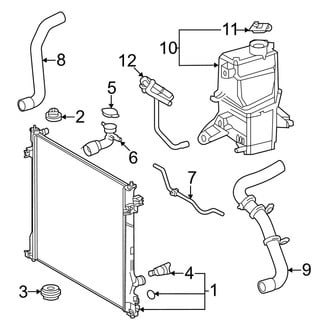 Lexus OE - Cooling - Radiator & Components