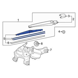 Lexus OE - Rear Wiper Blade