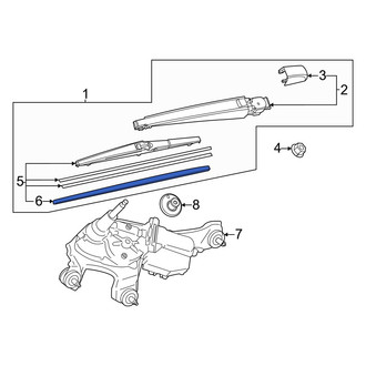 Lexus OE - Rear Wiper Blade