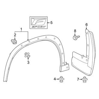 Lexus OE - Fender - Exterior Trim