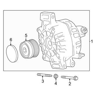 Lexus OE - Electrical - Alternator (TX350)