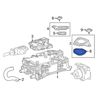 Lexus OE - Drive Motor Inverter Cover Gasket